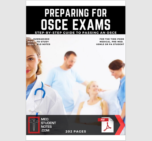 Preparing for OSCE Exam (Step by Step Guide to Passing OSCE) Pre-Med USMLE or PA Students Summarized Notes