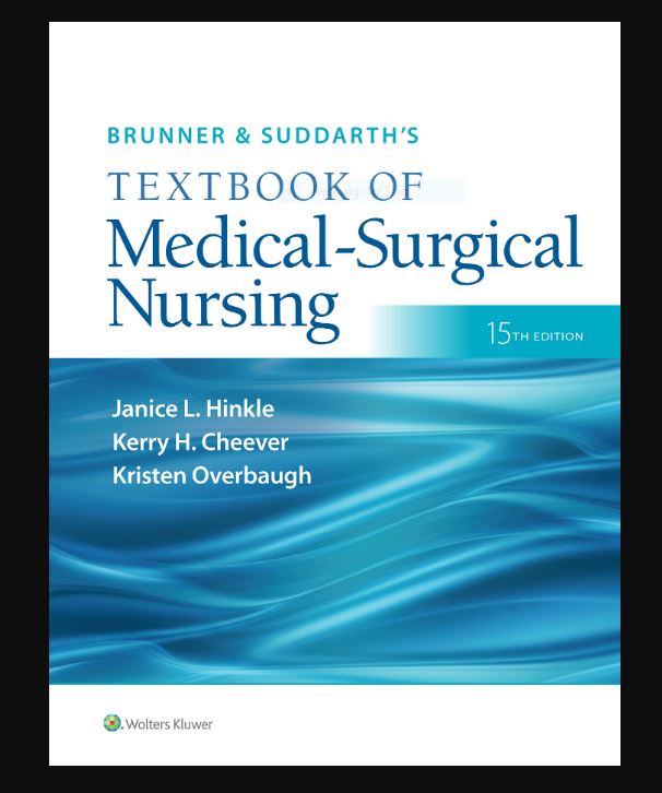 E-TEXTBOOK Brunner & Suddarth's Textbook of Medical-Surgical Nursing 15th Edition