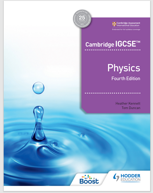 E-Textbook Cambridge IGCSE™ Physics 4th edition: Hodder Education Group 4th Edition