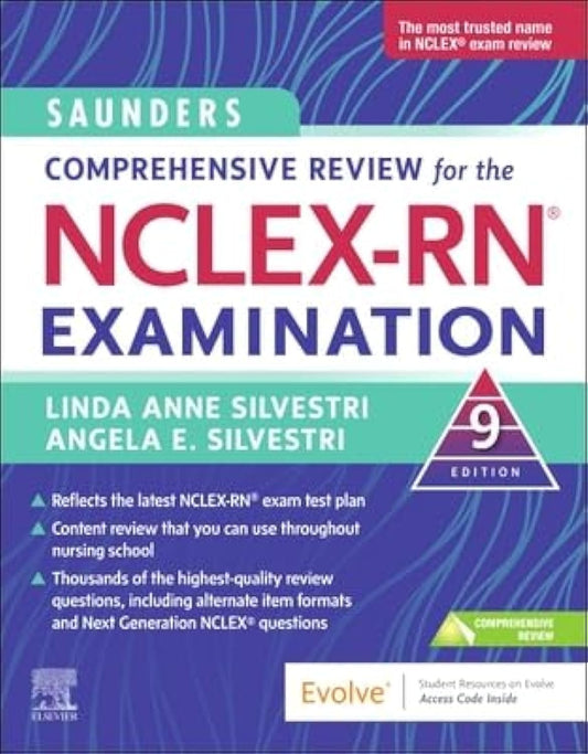 E-Textbook Saunders Comprehensive Review for the NCLEX-RN® Examination 9th Edition by Silvestri