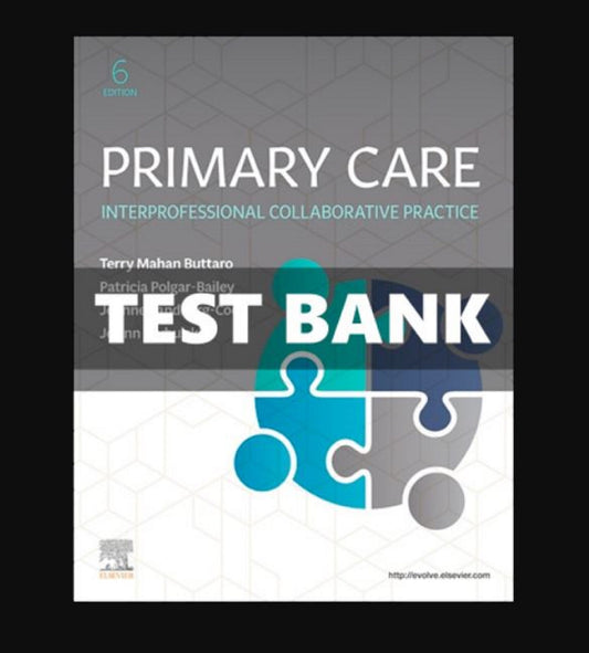 Primary Care A Collaborative Practice 6th Edition By Buttaro Test Bank