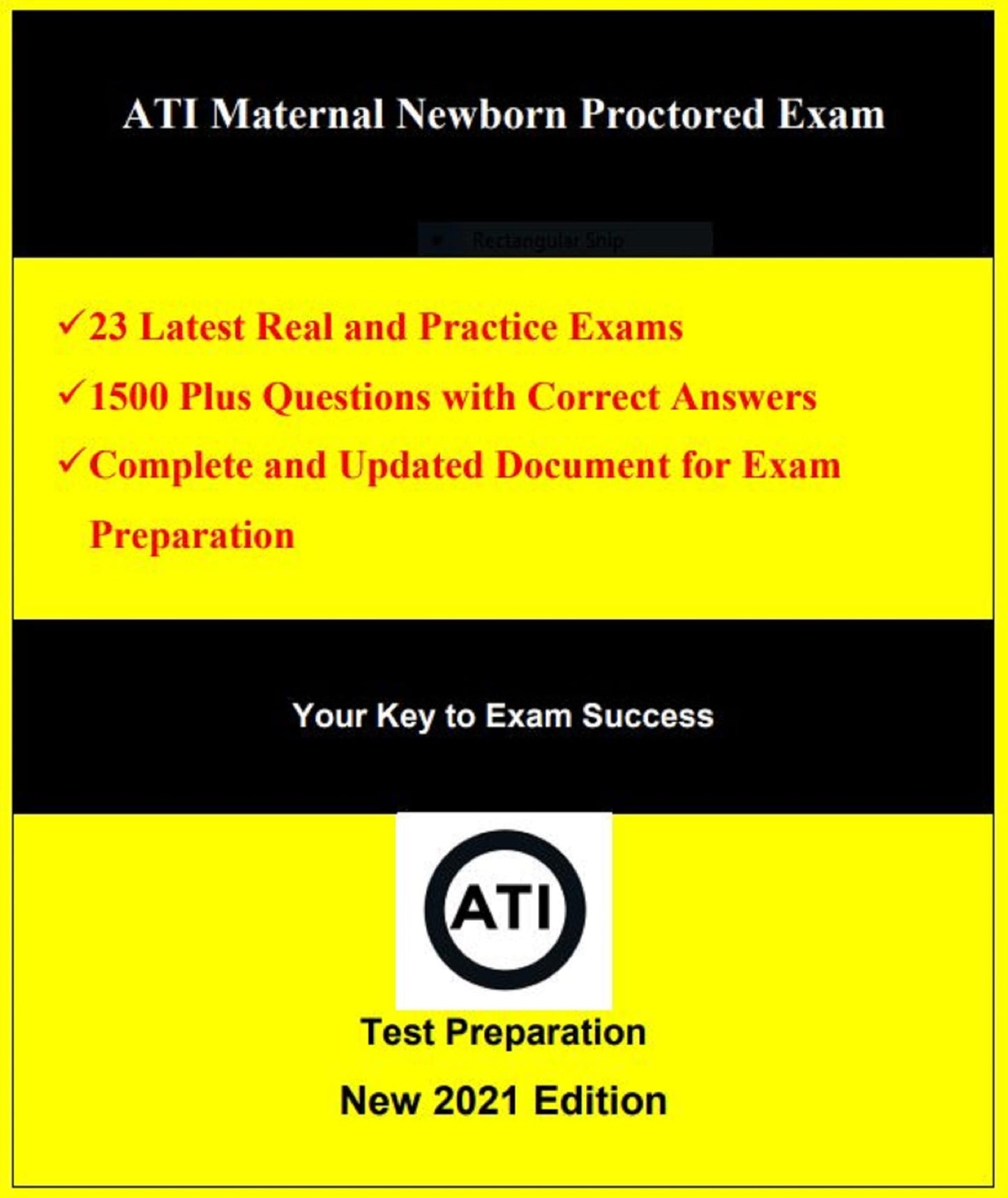 ATI RN Maternal Newborn Proctored Exam:  23 Set Latest Real and Practice Complete and Updated Document 435 Pages